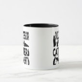 Cat Lover Biologie Professor Tasse (Zentrum)
