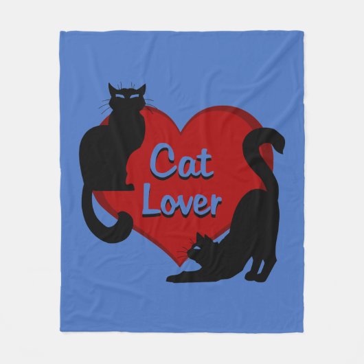 Cat Lover Blanket Le Chat Decken Decke Decke Decke (Vorderseite)