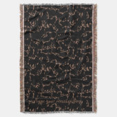 Cat Lover Blanket Le Chat Fat Cat Throw Blanket Decke (Vorderseite Vertikal)