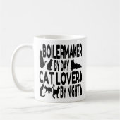 Cat Lover Boilermaker Kaffeetasse (Links)