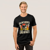 Cat Lover Bold Motivational Tee (Vorderseite voll)