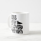 Cat Lover Boss Kaffeetasse (Vorderseite Links)