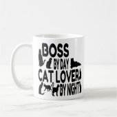 Cat Lover Boss Kaffeetasse (Links)