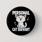 Cat Lover Button (Vorderseite)