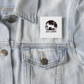Cat Lover Button (Beispiel)