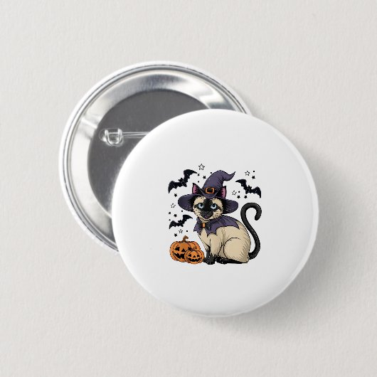 Cat Lover Button (Vorne & Hinten)