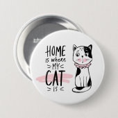 Cat Lover Button (Vorne & Hinten)