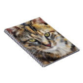 Cat Lover Calico Cat Art Journal Notizblock (Rechte Seite)