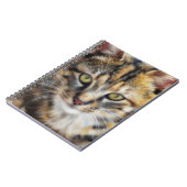 Cat Lover Calico Cat Art Journal Notizblock (Linke Seite)