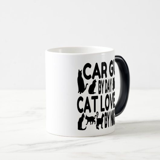 Cat Lover Car Typ Verwandlungstasse (VorderseiteRechts)