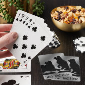 Cat Lover Cards Black Cat Spielkarten (In Situ)