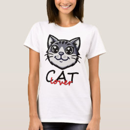 Cat Lover - Cat Design T-Shirt