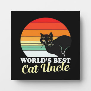 Cat Lover Christmas Adorable Fotoplatte