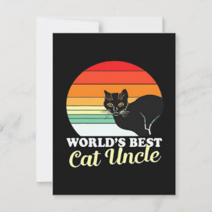Cat Lover Christmas Adorable Postkarte