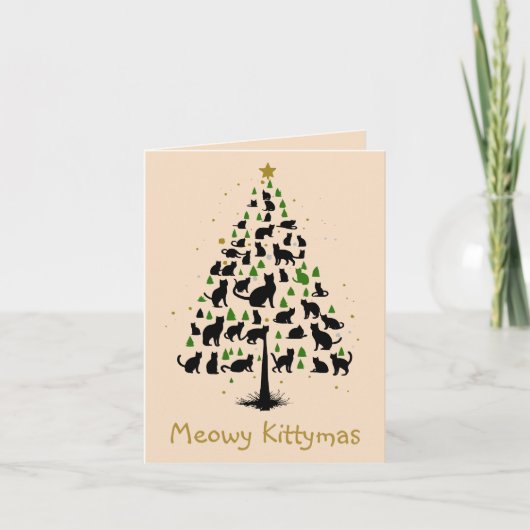 Cat Lover Christmas Tree 2 (Vorderseite)