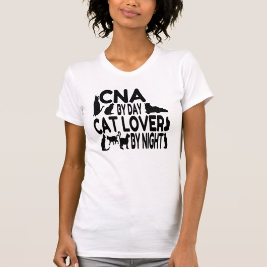 Cat Lover CNA T-Shirt (Vorderseite)