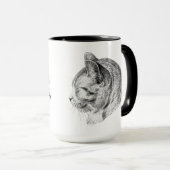 Cat Lover Coffee Tasse (VorderseiteRechts)