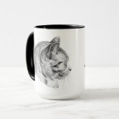 Cat Lover Coffee Tasse (Vorderseite Links)
