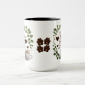 Cat Lover Combo Tasse - 15 oz Warm Comfort Kaffee (Zentrum)