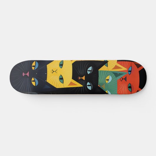 CAT LOVER COOL SKATEBOARD (Horizontal)