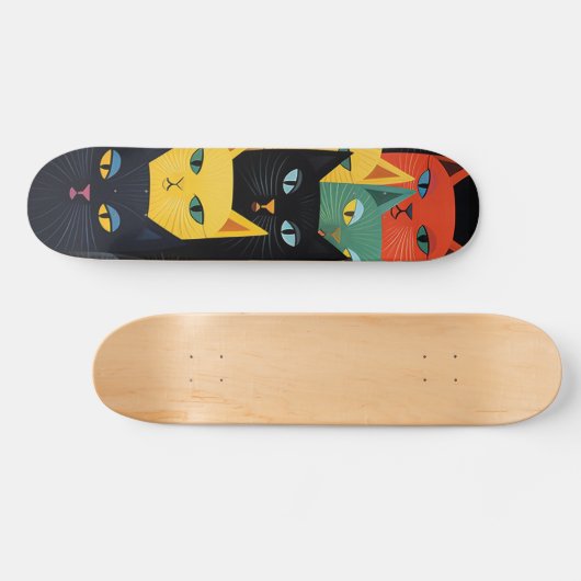 CAT LOVER COOL SKATEBOARD (Horizontal)