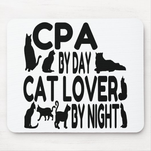 Cat Lover CPA Mousepad (Vorne)