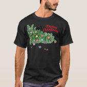 Cat Lover Cute Christmas Three T-Shirt (Vorderseite)