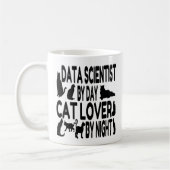 Cat Lover Data Scientist Kaffeetasse (Links)