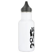 Cat Lover Data Scientist Trinkflasche (Links)