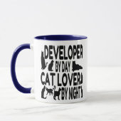 Cat Lover Developer Tasse (Links)