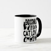 Cat Lover Endocrinologin Tasse (VorderseiteRechts)