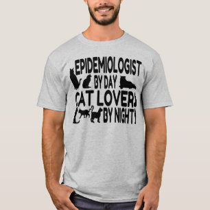 Cat Lover Epidemiologe T-Shirt