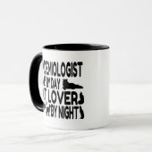 Cat Lover Epidemiologe Tasse (Vorderseite Links)