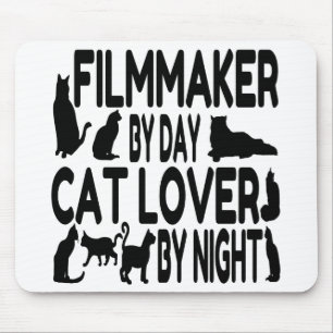 Cat Lover Filmmaker Mousepad