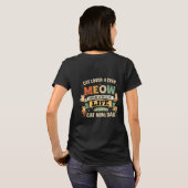 Cat lover funny graphicT-Shirt T-Shirt (Schwarz voll)