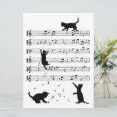 Cat Lover Funny Pianist Piano Lover (Stehend Vorderseite)