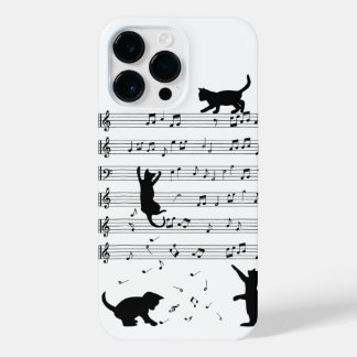Cat Lover Funny Pianist Piano Lover iPhone 14 Pro Max Hülle