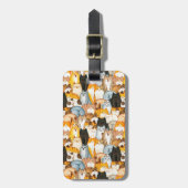 Cat Lover Gepäckanhänger (Vorderseite vertikal)