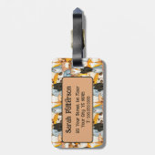 Cat Lover Gepäckanhänger (Rückseite vertikal)