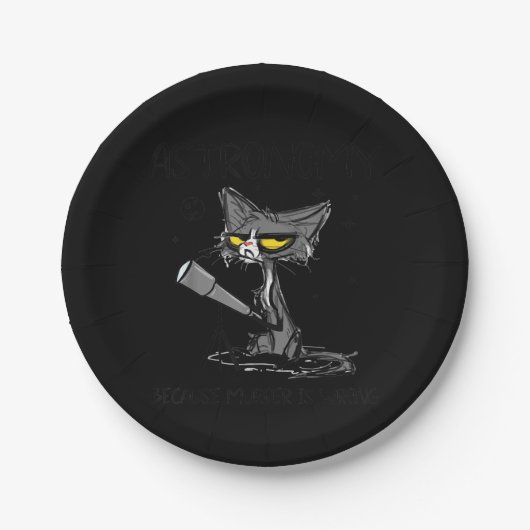 Cat Lover Geschenk | Geschenk für Lover Cat Pappteller (Vorderseite)