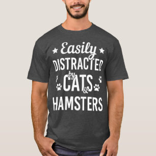Cat Lover Hamster Lover Katzen und Hamster Funny T-Shirt