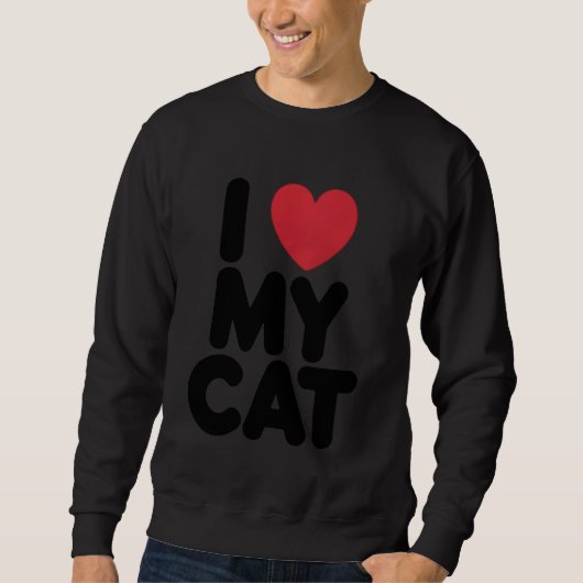 Cat Lover Herbst My Kitten Feline Pet Eigentümer S Sweatshirt (Vorderseite)