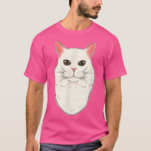Cat Lover I Cat Face I Turkish Angora Cat T-Shirt