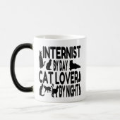 Cat Lover Internist Verwandlungstasse (Links)