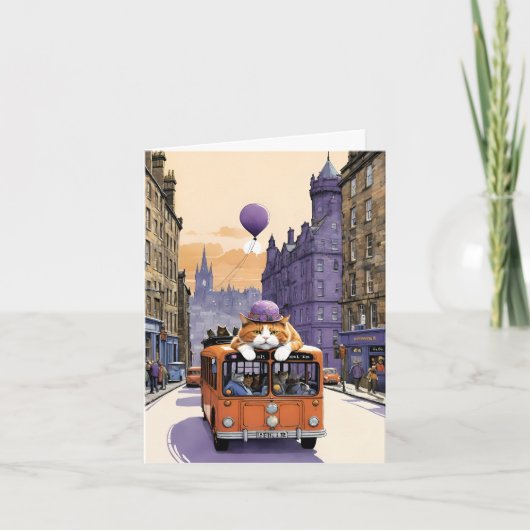 Cat Lover Just to Say I'm Thinking of You Blank (Vorderseite)