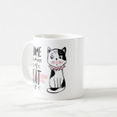 Cat Lover Kaffeetasse (Vorderseite Links)