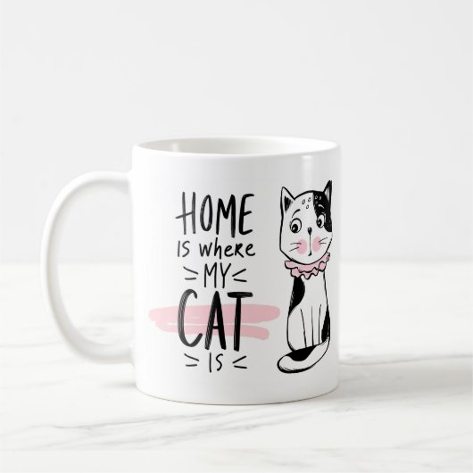 Cat Lover Kaffeetasse (Links)