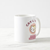 Cat Lover - Katzen sind meine Lieblingsmenschen Kaffeetasse (VorderseiteRechts)