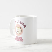 Cat Lover - Katzen sind meine Lieblingsmenschen Kaffeetasse (Vorderseite Links)