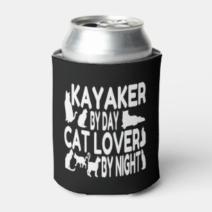 Cat Lover Kayaker Dosenkühler